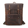 Exquisite Retro Style Genuine Leather backpack - 1