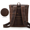 Exquisite Retro Style Genuine Leather backpack - 4