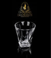 Crystal Glass Frosted Neck and Stopper Decanter with 6 tumblers - Decanters Worth Money