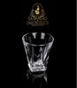 Crystal Glass Frosted Neck and Stopper Decanter with 6 tumblers - Decanters Worth Money