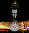 Crystal Glass Wine / Whisky high quality decanter with 6 tumblers set - Decanters Worth Money