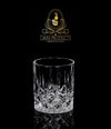 Crystal Rhombus Pattern Decanter and 6 Tumbles Set - Decanters Worth Money