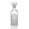 Crystal Rhombus Pattern Decanter and 6 Tumbles Set - Decanters Worth Money