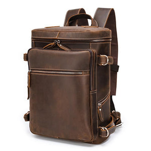 Custom Vintage Genuine Leather Back Pack - Genuine Leather - CMAS PRODUCTS - Exquisite style living