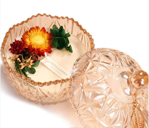 Dried Flower Luxury Aromatherapy Scented Candles - CMAS PRODUCTS - Exquisite style living