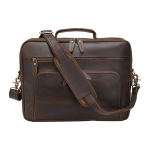 Exquisite Genuine Leather 15" Laptop Briefcase - Genuine Leather - CMAS PRODUCTS - Exquisite style living