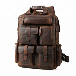 Exquisite Vintage Style Genuine Leather backpack - CMAS PRODUCTS - Exquisite style living