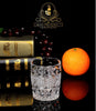 Frosted Whiskey / Wine Decanter Flower Carving with 6 Tumbler Series - Decanters Worth Money