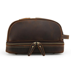 Genuine Leather handmade toiletry bag - CMAS PRODUCTS - Exquisite style living
