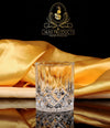 Half Handmade Wine Crystal Glass Set Decanter with 6 Tumbler Set - Decanters Worth Money