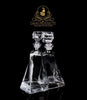 Wine / Whisky Tilt Lead Free Double Decanter Set with 6 x Tumblers - Decanters Worth Money