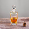 Wine/Whisky Crystal Glass Beautiful Gold Line Decanter Set with 6 x Tumblers - Decanters Worth Money