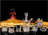 Wine/Whisky Iceberg Crystal Clear Decanter Set with 6 x Tumblers - Decanters Worth Money