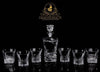 Wine/Whisky Iceberg Crystal Clear Decanter Set with 6 x Tumblers - Decanters Worth Money