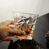 Wine/Whisky Unique Design Crystal Glass Decanter Set with 6 x Tumblers - Decanters Worth Money