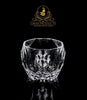 Wine/Whisky Unique Shape Crystal Clear Design Decanter Set with 6 x Tumblers - Decanters Worth Money